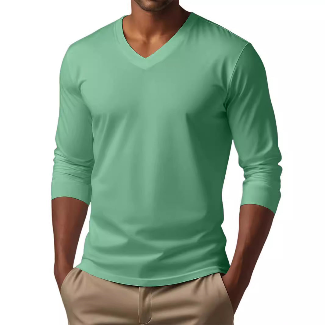 Men's Digital Printing Men's Versatile Long Sleeve